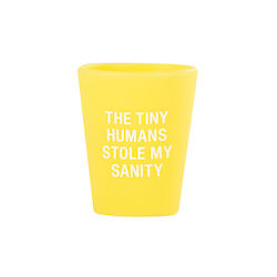 S - SILICONE SHOT GLASS - TINY HUMANS - 129135**