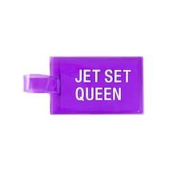 S - BAG TAGS - JET SET QUEEN -126798**