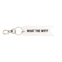 2D - KEY CHAIN - WHAT THE WIFI?- 125024**