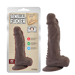 3A - T-SKIN REAL SENSUAL FUCKER - BROWN - CN-711790464