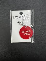 2D - ABOUT FACE KEY TAGS - GET SHIT DONE - 186832**