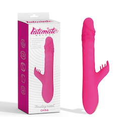 1C -  INTIMATE - THRUSTING  RABBIT VIBE - RECHARGEABLE - CN-611041206**