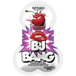 2D - BJ BANG - ORAL SEX POPPING CANDY - COOCHIE CHERRY  - HP-3593**