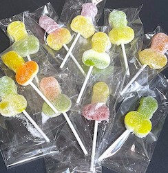 SJ - GUMMY PECKER POPS - ASSORTED FLAVOURS - SJ-GPP-01