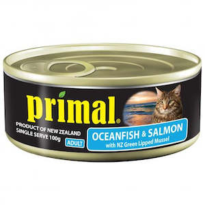 Primal Fish & Salmon Wet Cat Food 100g