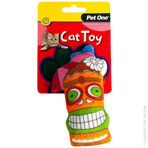 Pet One Cat Toy - Plush Tiki Drink 14cm