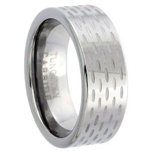 KNIFE FIGHT 8mm TUNGSTEN MEN'S RING