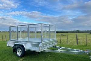 6x4  Single Axle Heavy Duty Tilt Trailer