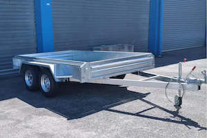 10x5 Heavy Duty Tandem Fully Welded Trailer without cage