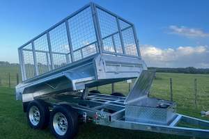 10x5 Hydraulic Tipping Tandem Trailer 3500KG (GVM)