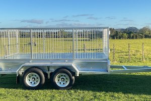 10x6 Heavy Duty Tandem Trailer with hydraulic brake