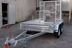 Tandem Trailer with Ramp  (No Cage)