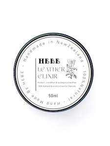 Footwear: HEBE Leather Balm - 100% Natural Leather Care