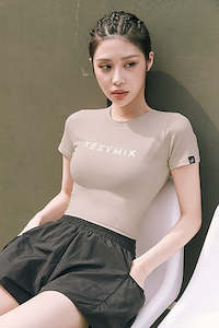 Clothing: Heva Crop Top_Beige