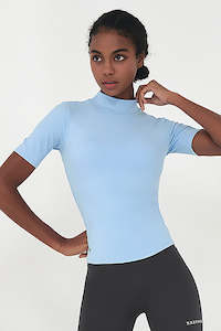 Clothing: Perfect Fit Short Sleeve_Powder Blue