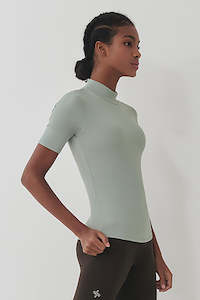 Perfect Fit Short Sleeve_Dusty Mint