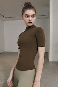 Clothing: Perfect Fit Short Sleeve_Brown