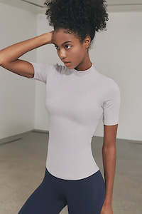 Clothing: Perfect Fit Short Sleeve_Gray