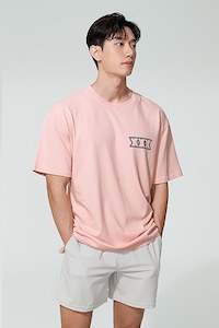 Clothing: Triple Point Short Sleeve_Luke Pink