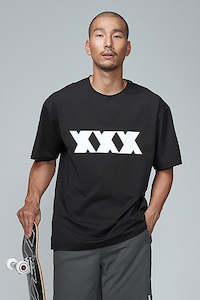 Triple X Short Sleeve_Black