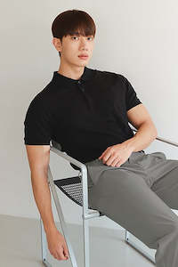 Golf Polo T-Shirt_Black