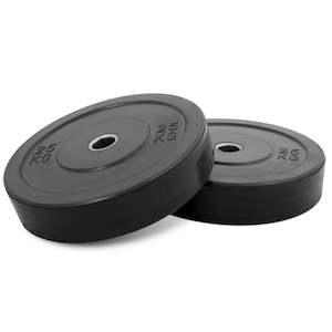 Bumper Plates: XLR8 Black Bumper Plates