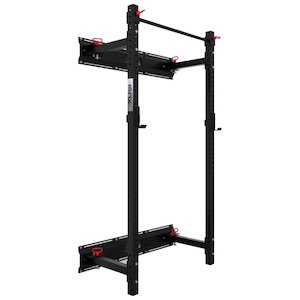 XLR8 Wall Mounted Fold Away Squat Stand Rig