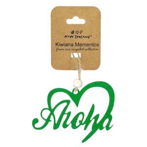 Green Aroha: Felt Hanging Ornament