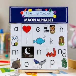 Magnetic NZ Māori Alphabet 40pcs