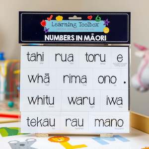 Magnetic NZ Māori Numbers 33pcs