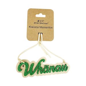 Whānau: Hanging Ornament Glitter