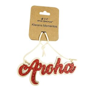 🎁 Aroha: Hanging Ornament Glitter (100% off)