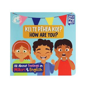 Internet only: Feelings: Te Reo Māori Board Book