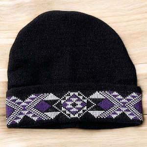 Internet only: Purple Taniko Beanie