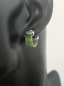 Pounamu Sleeper Earrings