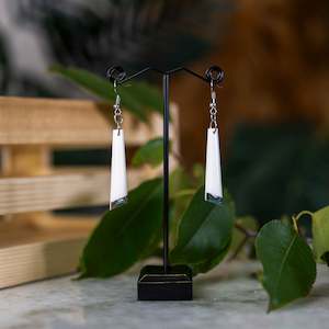 Bone Drop Earrings