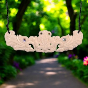 Internet only: Tiki Breastplate Pendant