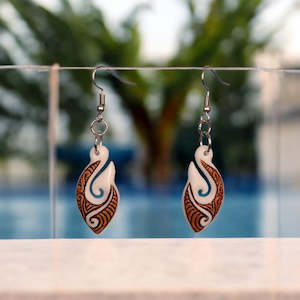 Internet only: Māori Hook Harmony Earrings