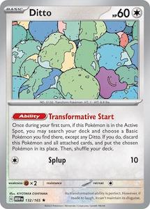 Ditto (132/165) (Non-Holo) [Scarlet & Violet: 151]