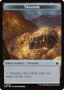 Food // Treasure Double-Sided Token [Foundations Tokens]