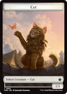 Cat (0001) // Cat (0002) Doubled-Sided Token [Foundations Tokens]