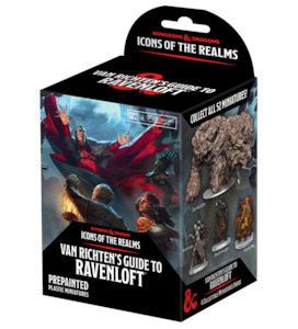 D&D Icons of the Realms Miniatures Van Richtens Guide to Ravenloft