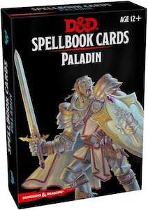 D&D Spellbook Cards Paladin Deck (69 Cards) Revised 2017 Edition