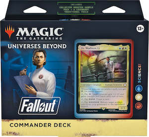 Fallout: Out of the Vault - Science! Commander Deck