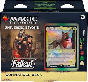 Fallout: Out of the Vault - Scrappy Survivors Commander Deck