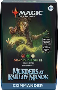 Murders at Karlov Manor - Commander Deck (Deadly Disguise)