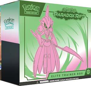 Toy: Scarlet & Violet: Paradox Rift - Elite Trainer Box (Iron Valiant)