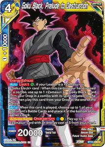 Goku Black, Prelude to Destruction (BT23-134) [Perfect Combination]