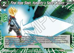 Final Hope Slash, Humanity's Secret Weapon (BT23-076) [Perfect Combination]