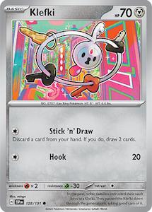 Toy: Klefki (128/191) [Scarlet & Violet: Surging Sparks]